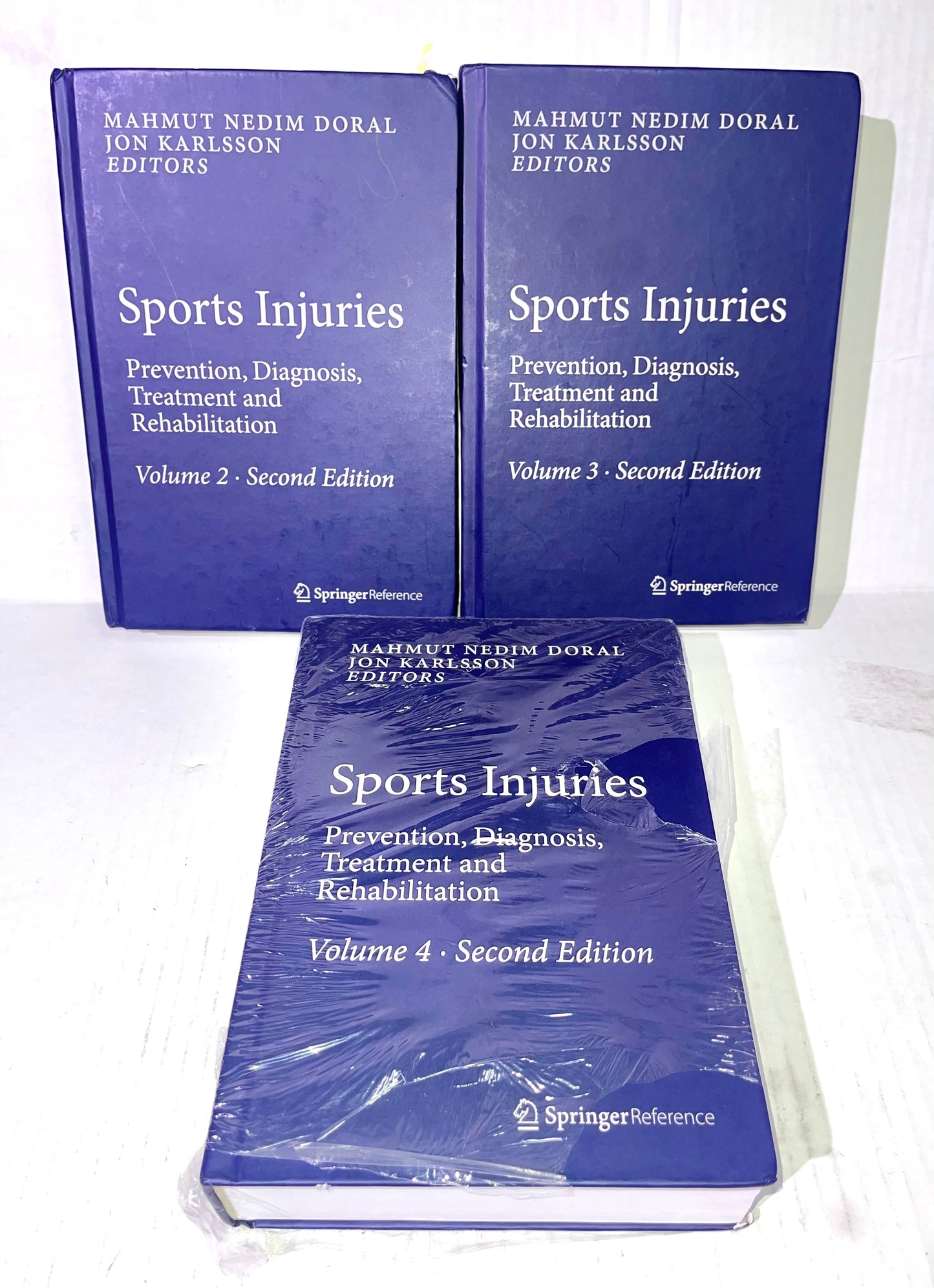 Sports Injuries Prevention, Diagnosis, Treatment & Rehabilitation
Volume 2-4 Second Edition Springer Reference VOLUME 2, 3 & 4