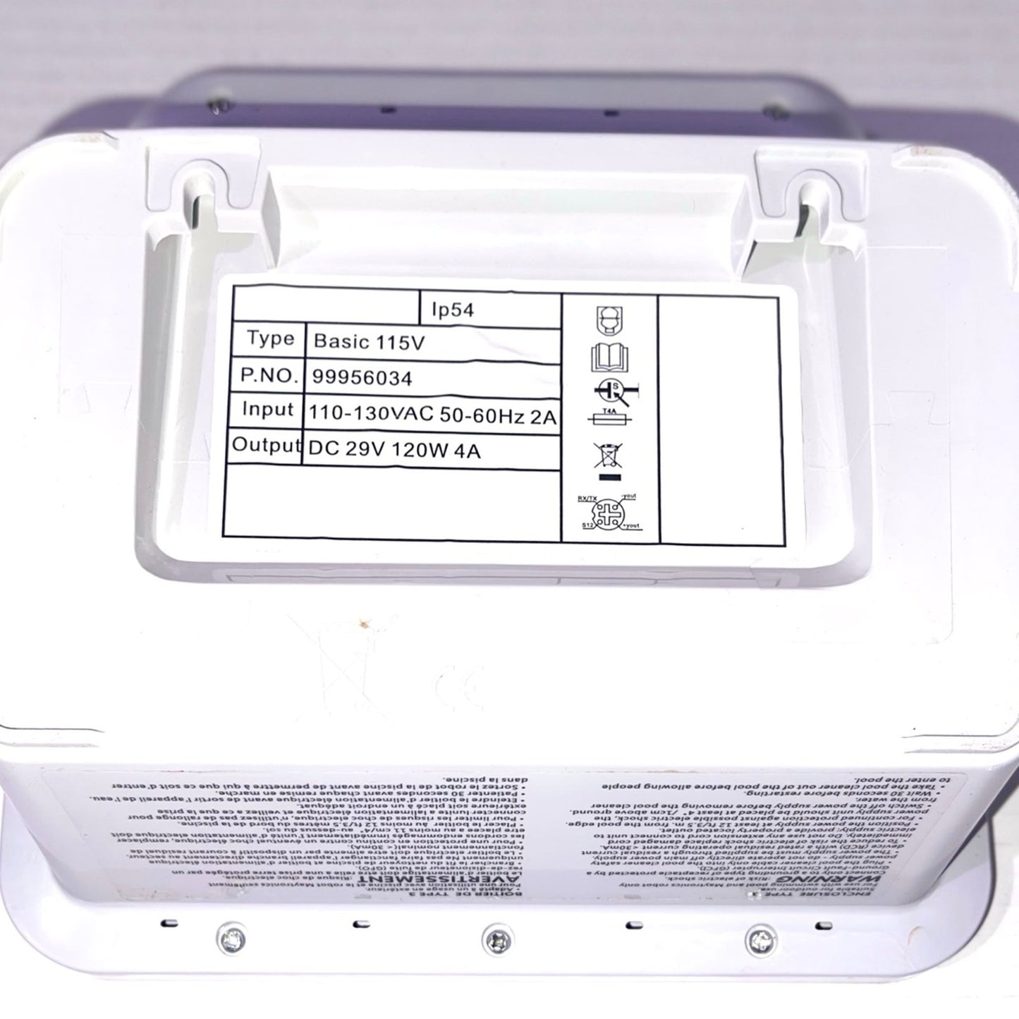 99956034 Power Supply for Dolphin Active 10,Solo,Cayman,Echo,Encore,Escape,E10,E