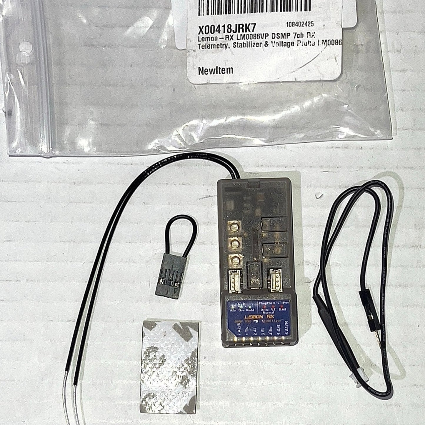 Buddy RC for Spektrum Full-Range DSMP Telemetry Stabilizer DSMX DSM2 5PACK 7-CH