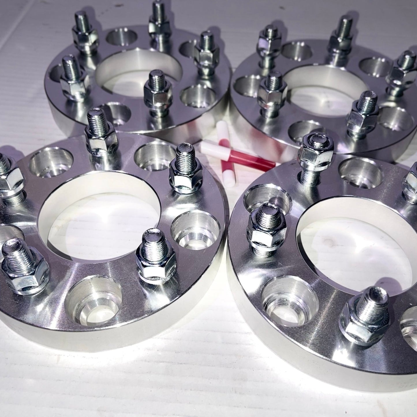 OCPTY 5x4.75 to 5x4.5 Wheel spacers adapters 1” 12x1.5 Studs 73CB Wheel Spacers for 1984-2013 for Corvette 1990-2005 for Jimmy 4PCSl spacers 1” 12x1.5 Studs 73CB Corvette Jimmy Blazer 115410