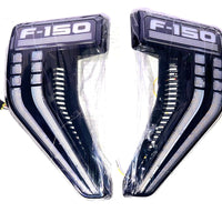 LED Side Fender Marker Light Dynamic Turn Signal for Ford F150 Raptor 2021-2025