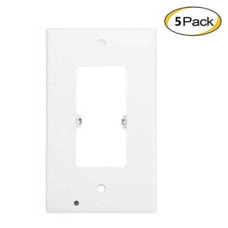 Decor LED Lighted - Night Light Wall Outlet Cover with LED lights No Wire or Battery Needed (Home)