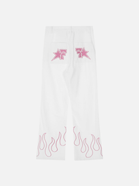 EMP FF Fire Flame Star Jeans Pants (Men)