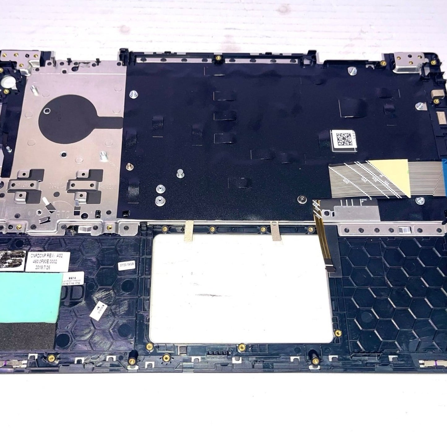 Laptop Upper Case Palmrest Backlit Keyboard Assembly Part for Dell Inspiron