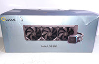 Iota L36 BK AIO CPU Cooler Liquid 360mm Temp Digital Display,ARGB Aluminum PUMP
