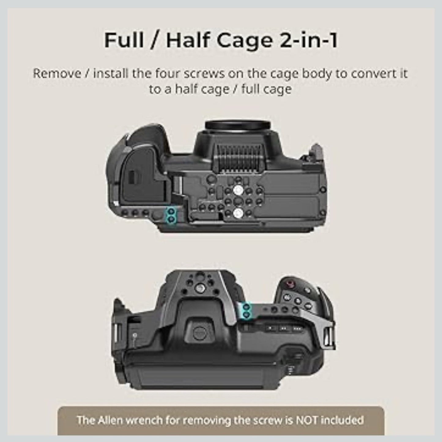 SmallRig Camera Cage Basic Kit BMCC Camera 6K Full Cage Blackmagic Design Cinema
