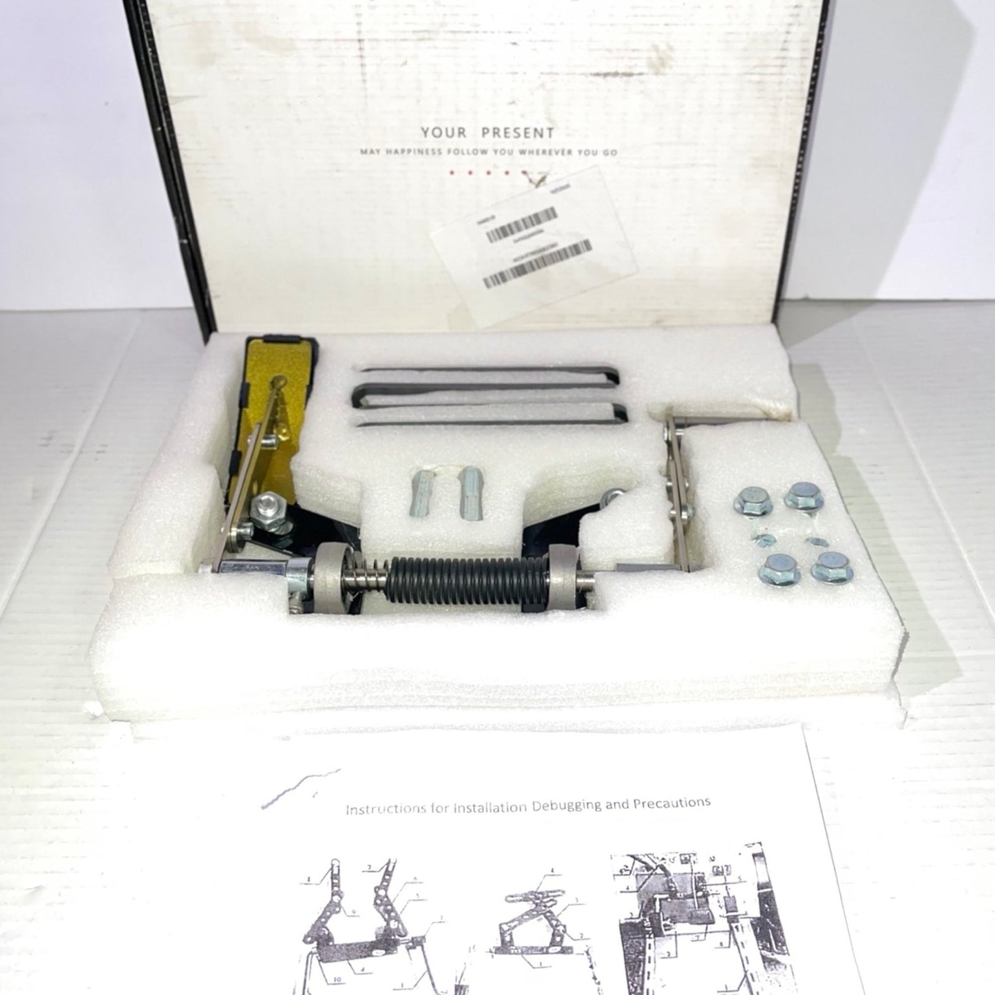 Adjustable Left Foot Accelerator Pedal for Handicap Driving - Easy Up & Switch with Right Foot - Foldable & Fits Automatic Transmission Vehicles