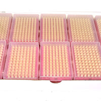 MUHWA 200 µL Filtering Pipette Tips, 200ul Universal Steriled Filter Pipette Tips, DNase and RNase Free - 10 Racks, 960 Tips