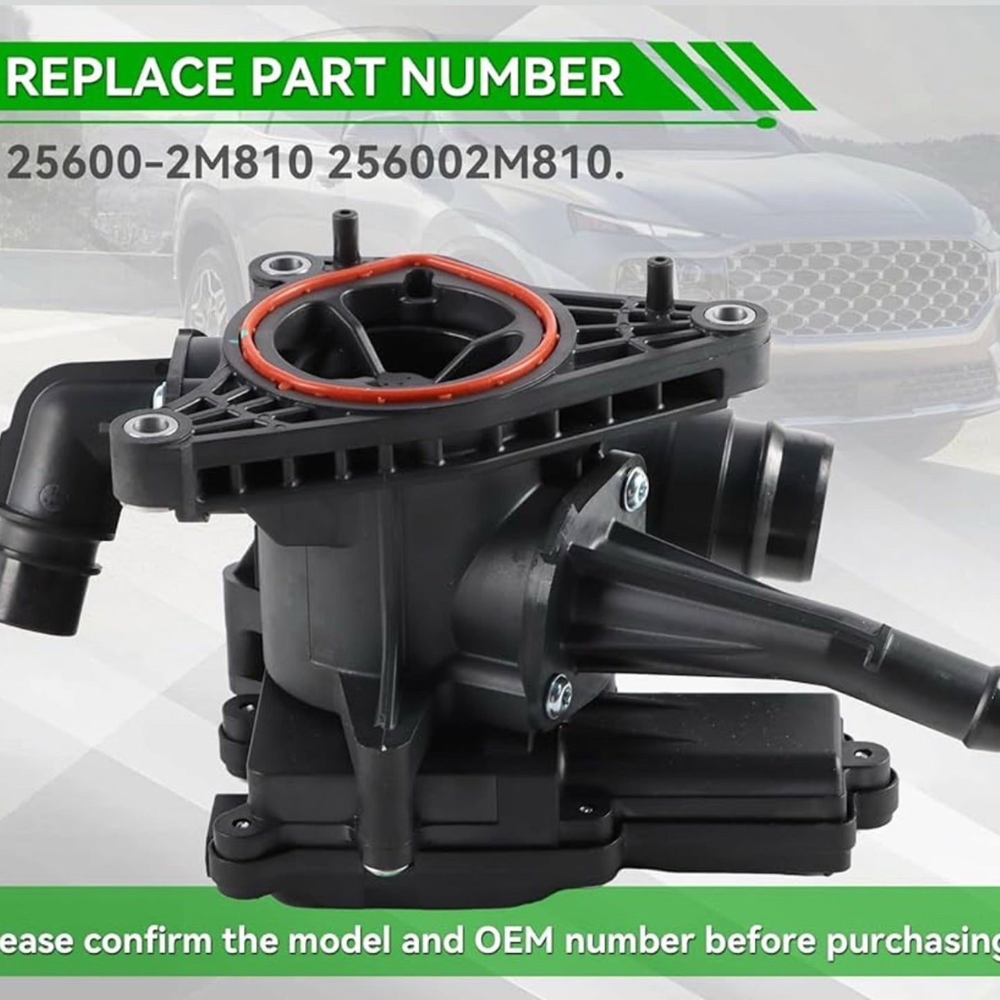 Thermal Management Module for 2020-22 Kona Santa Fe Tucson Sonata Kia K5 Engine