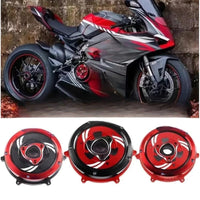 Motorcycle Clutch Cover Engine Protection Protector Cover for Panigale 959/1199/1299 V2 V4 Mo