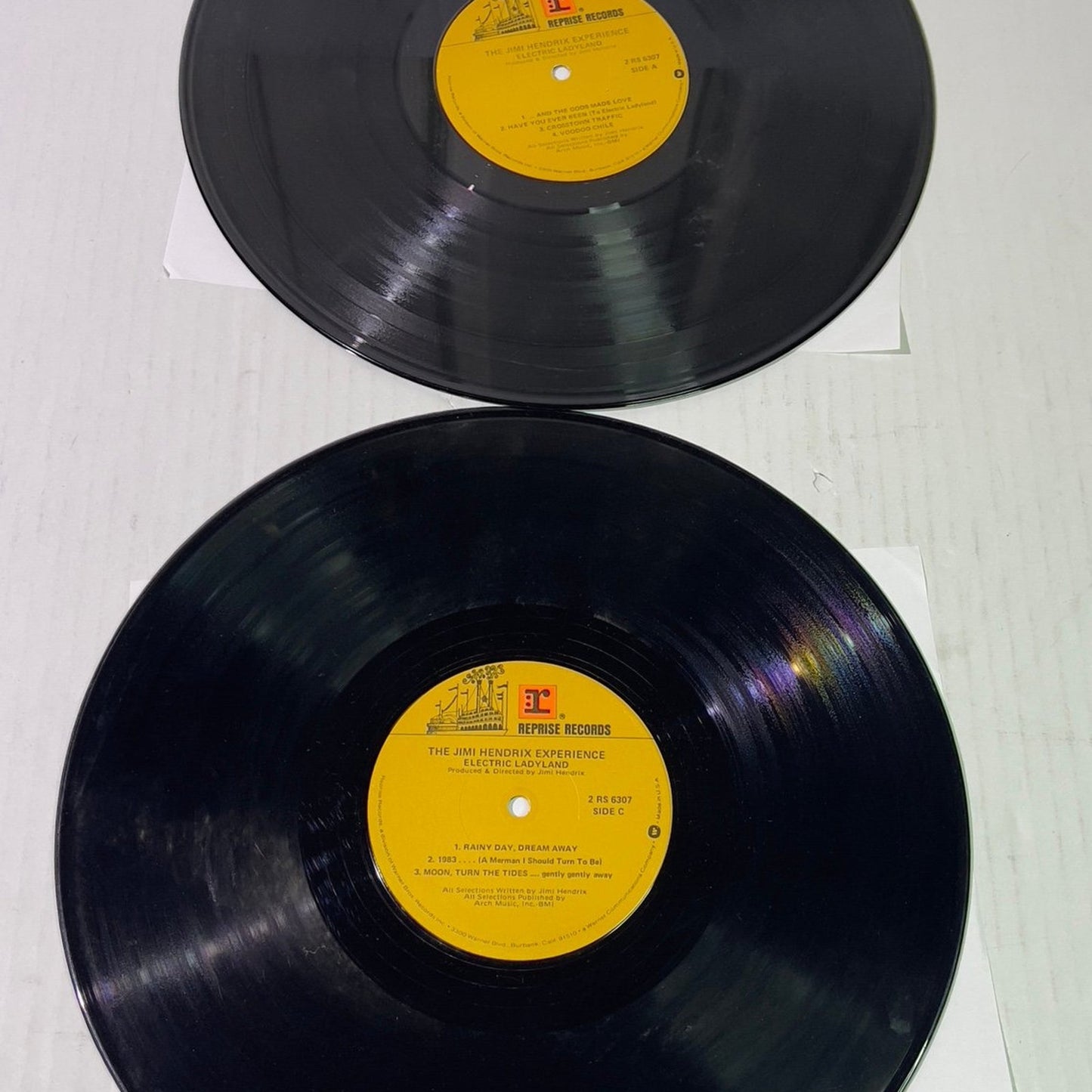 The Jimi Hendrix Experience ELECTRIC LADYLAND - Reprise Records 1968 DOUBLE Vinyl LP Record Album