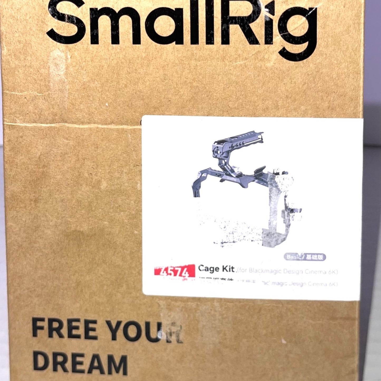 SmallRig Camera Cage Basic Kit BMCC Camera 6K Full Cage Blackmagic Design Cinema