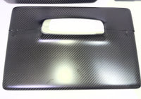 Tesla Model3 Y Car Central Control Sticker Door Window Button Column Shift Real Carbon Fiber Patch 2017-2023(Matte Carbon