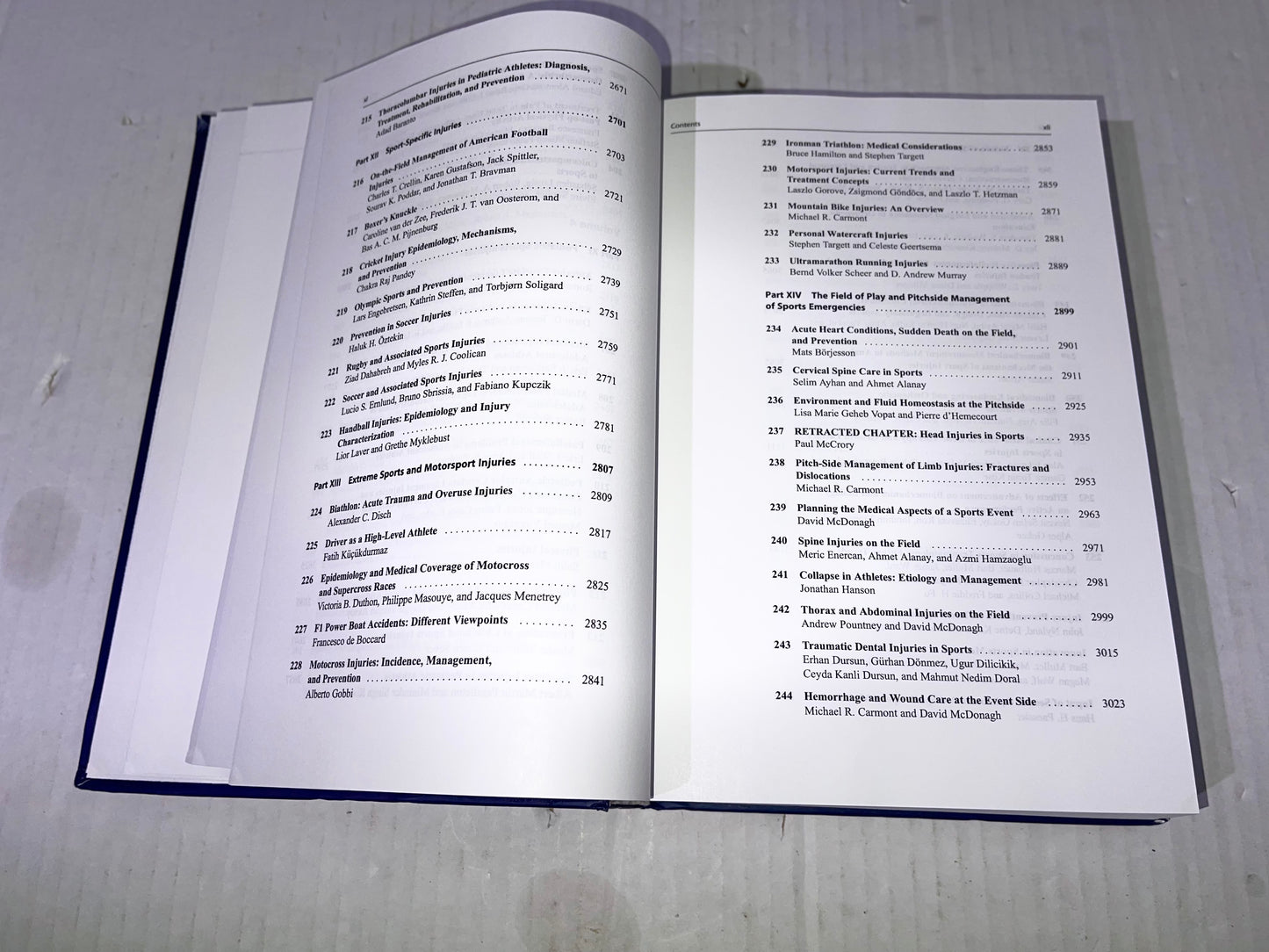 Sports Injuries Prevention, Diagnosis, Treatment & Rehabilitation
Volume 2-4 Second Edition Springer Reference VOLUME 2, 3 & 4