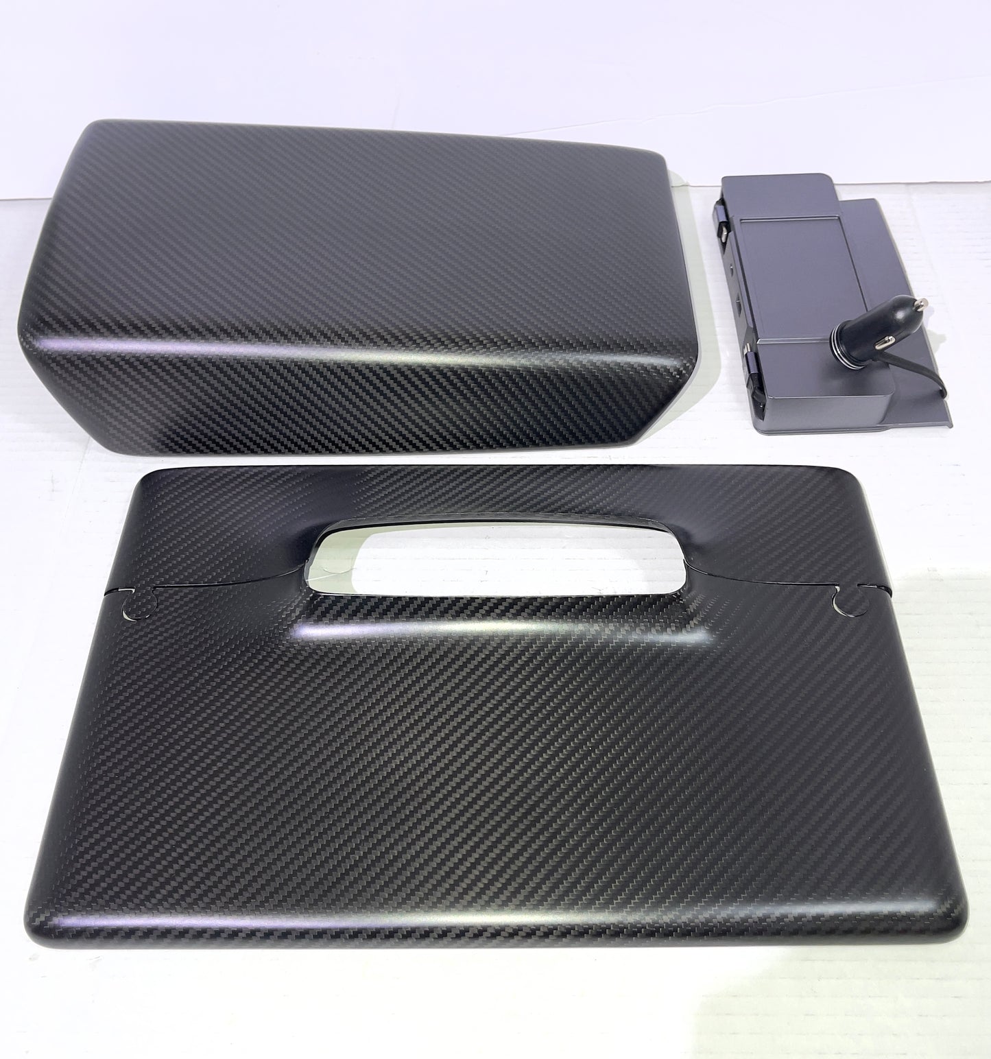 Tesla Model3 Y Car Central Control Sticker Door Window Button Column Shift Real Carbon Fiber Patch 2017-2023(Matte Carbon