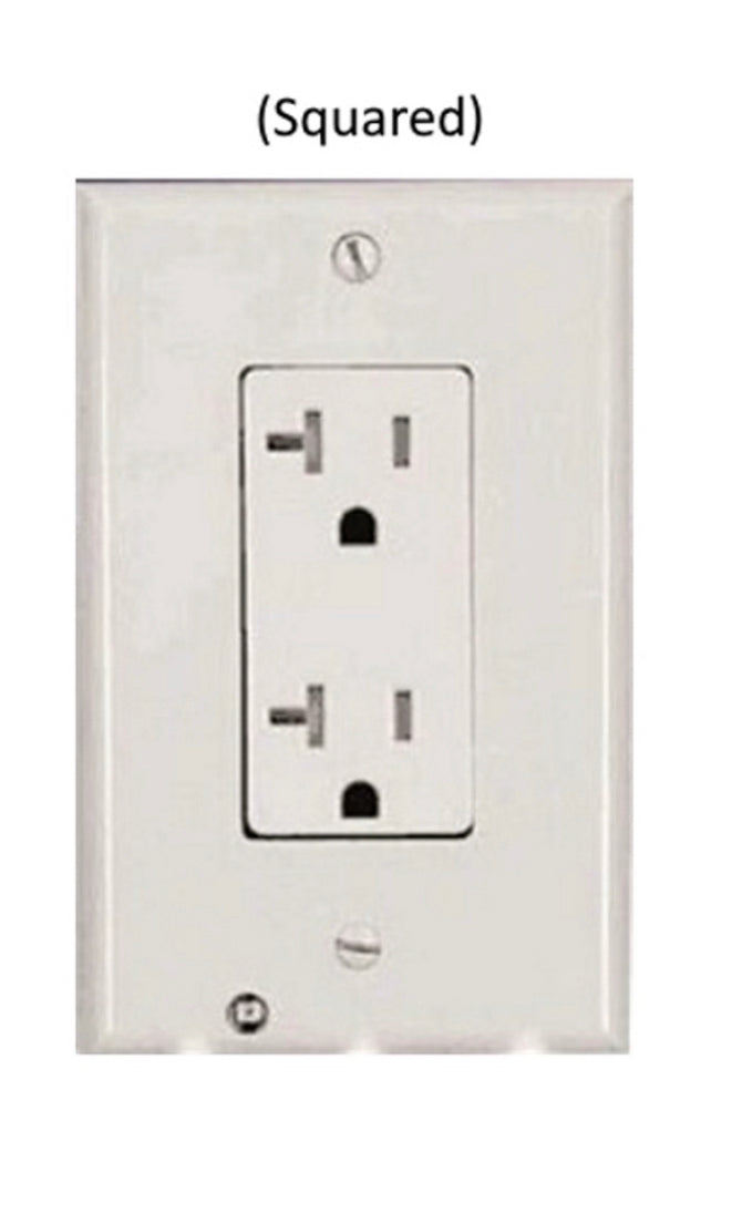 Decor LED Lighted - Night Light Wall Outlet Cover with LED lights No Wire or Battery Needed (Home)