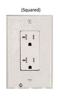 Decor LED Lighted - Night Light Wall Outlet Cover with LED lights No Wire or Battery Needed (Home)