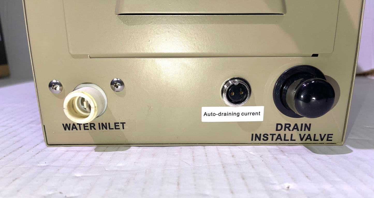 CGOLDENWALL 6KW Commercial Self-Draining Steam Generator Shower System Home Steam Bath Spa Generator 30 min to 12 Hours with Auto Drain 95-131℉ for Suitable Space Heating 6 m³/212 Cubic feet (6KW)