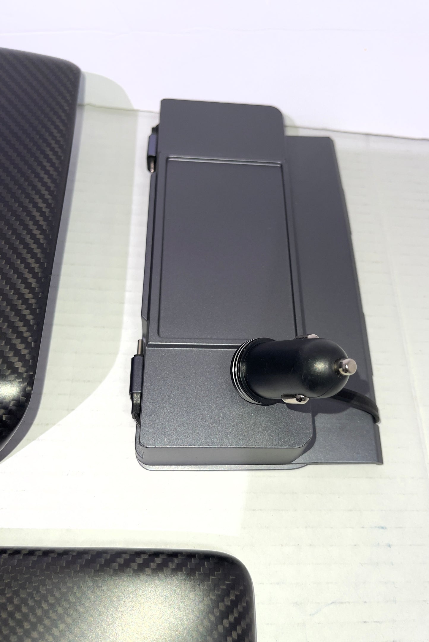 Tesla Model3 Y Car Central Control Sticker Door Window Button Column Shift Real Carbon Fiber Patch 2017-2023(Matte Carbon