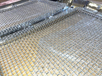 Bumper Grille for 2010-2024 Kenworth T680 Radiator Grill w/Bug Screen Silvery Plastic + Aluminium Replacement for L296155100 L456064110