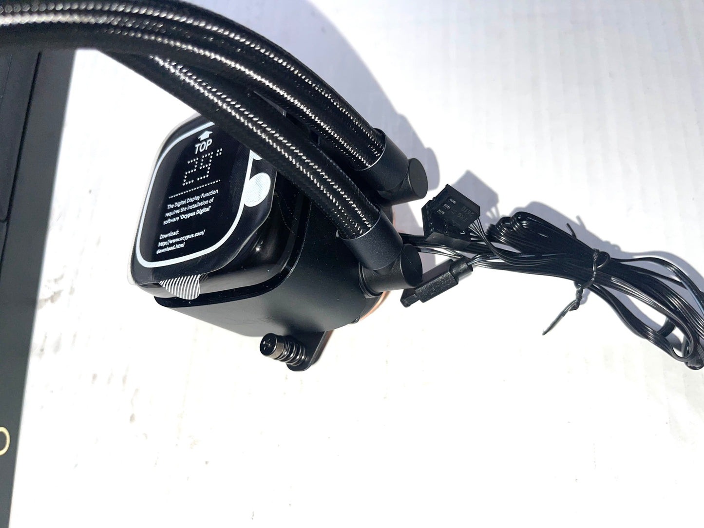 Iota L36 BK AIO CPU Cooler Liquid 360mm Temp Digital Display,ARGB Aluminum PUMP