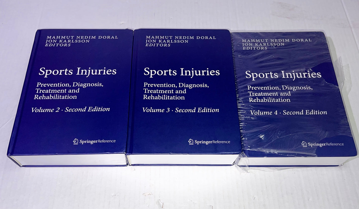 Sports Injuries Prevention, Diagnosis, Treatment & Rehabilitation
Volume 2-4 Second Edition Springer Reference VOLUME 2, 3 & 4