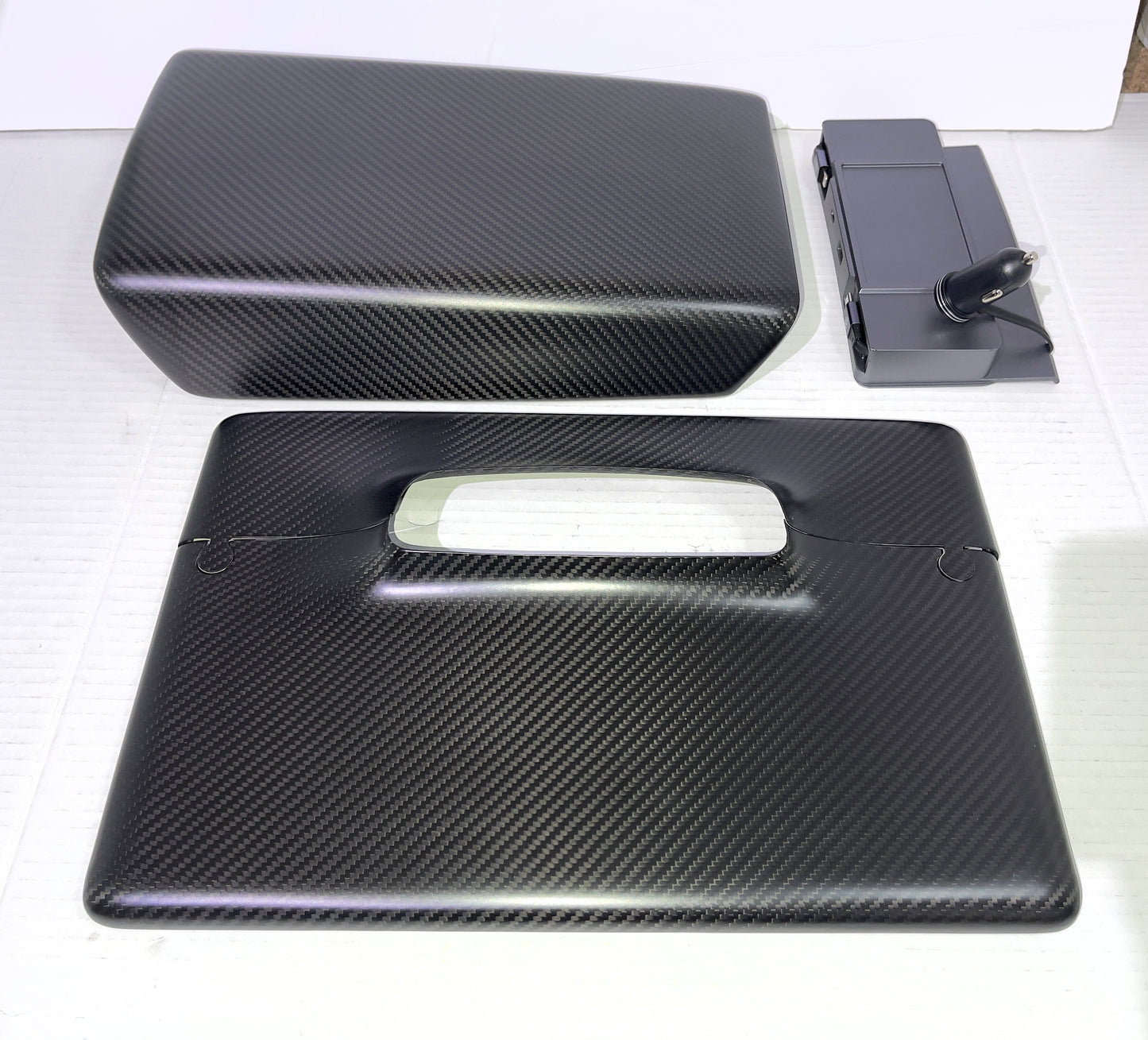 Tesla Model3 Y Car Central Control Sticker Door Window Button Column Shift Real Carbon Fiber Patch 2017-2023(Matte Carbon