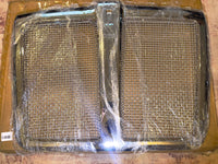 Bumper Grille for 2010-2024 Kenworth T680 Radiator Grill w/Bug Screen Silvery Plastic + Aluminium Replacement for L296155100 L456064110