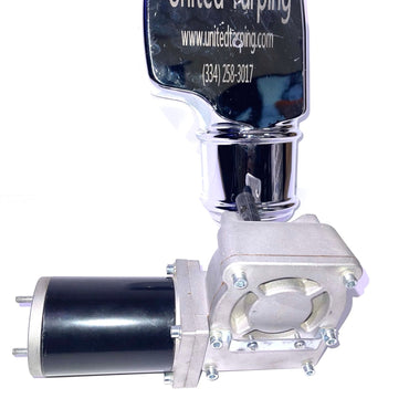 Tarp Motor Dump Truck Tarp Systems Chrome Cover 900W 90:1 12VDC / 43 AMPS / 50 R