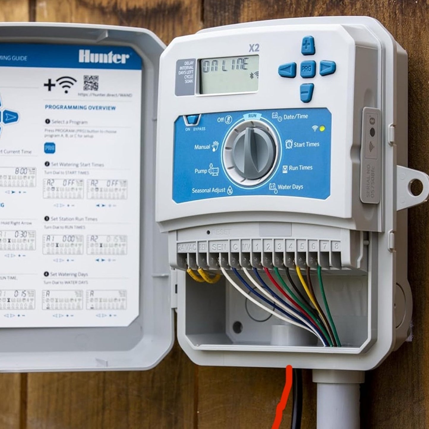 Hunter WAND Smart WiFi Module for X2 Sprinkler Controller, Hydrawise App, Remote