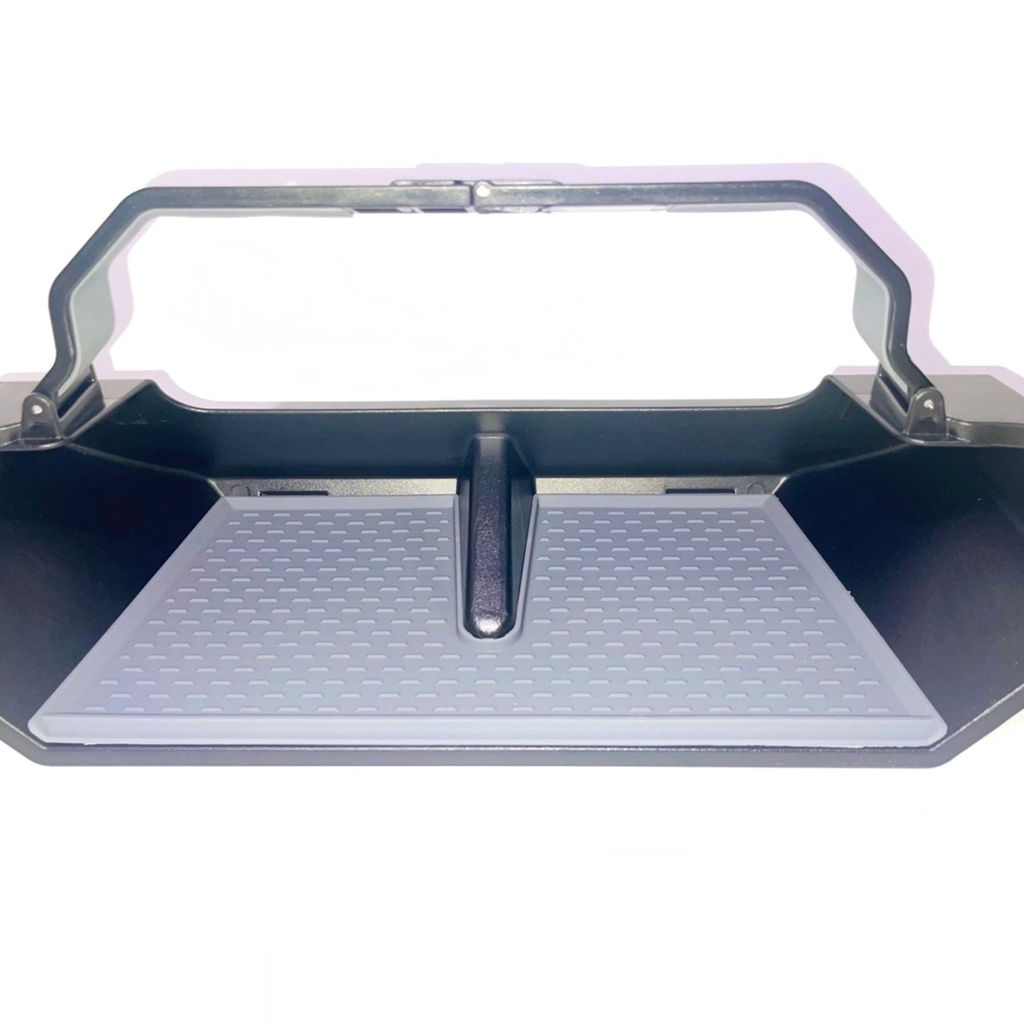 Cybertruck Center Console Dashboard Hidden Tray Organizer Under Screen Storage