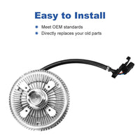 Radiator Cooling Fan Clutch Ford F-150 F150 2011-2014, F-250 F-350 Super Duty 2011-2016 V8 6.2L Replacement for 2569351692