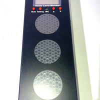 Noise Detector with Traffic Light Alert & Adjustable dB Threshold & Volume, Temp & Humidity Display, Metal Housing, for Classroom Noise Control, Fun Interaction for Easy Noise Management