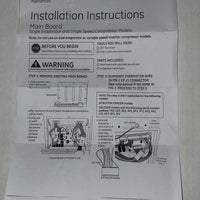 Genuine Control Board Factory Certified Parts for GE Refrigerators 200D4850G022 WR55X10942 WR55X10526 WR55X10529 WR55X10656 WR55X10942C WR55X10942P WR55X10942