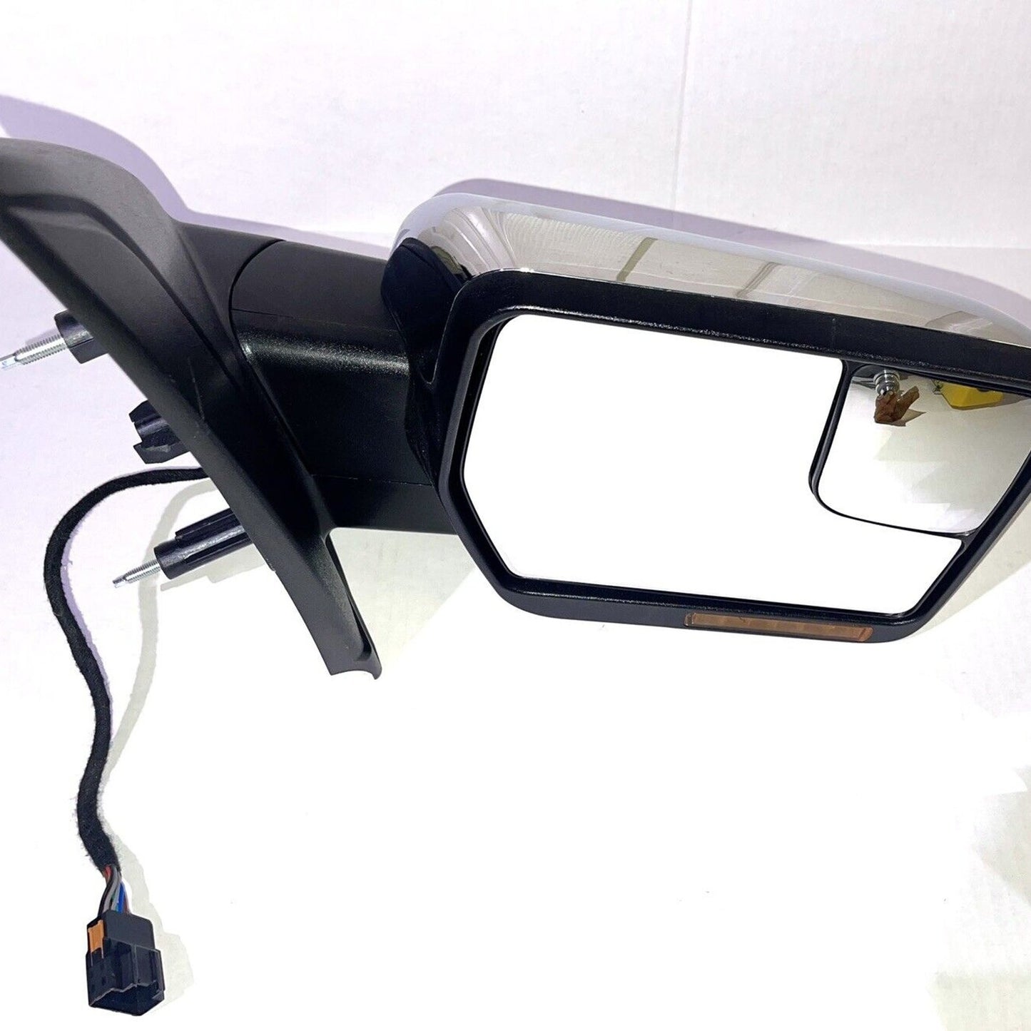 Right Mirror Power Heat Power Folding Chrome Cover PASSENGER Side 2011-2014 Ford F-150 FO1320412