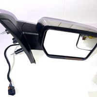 Right Mirror Power Heat Power Folding Chrome Cover PASSENGER Side 2011-2014 Ford F-150 FO1320412