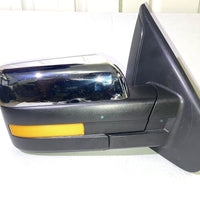 Right Mirror Power Heat Power Folding Chrome Cover PASSENGER Side 2011-2014 Ford F-150 FO1320412