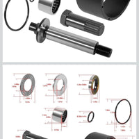 Complete Jet Pump Rebuild Kit Impeller Removal Installation Tool Fit for 1994-2002 SeaDoo RFI GS GSI GSX GTI GTX HX SP SPI SPX XP