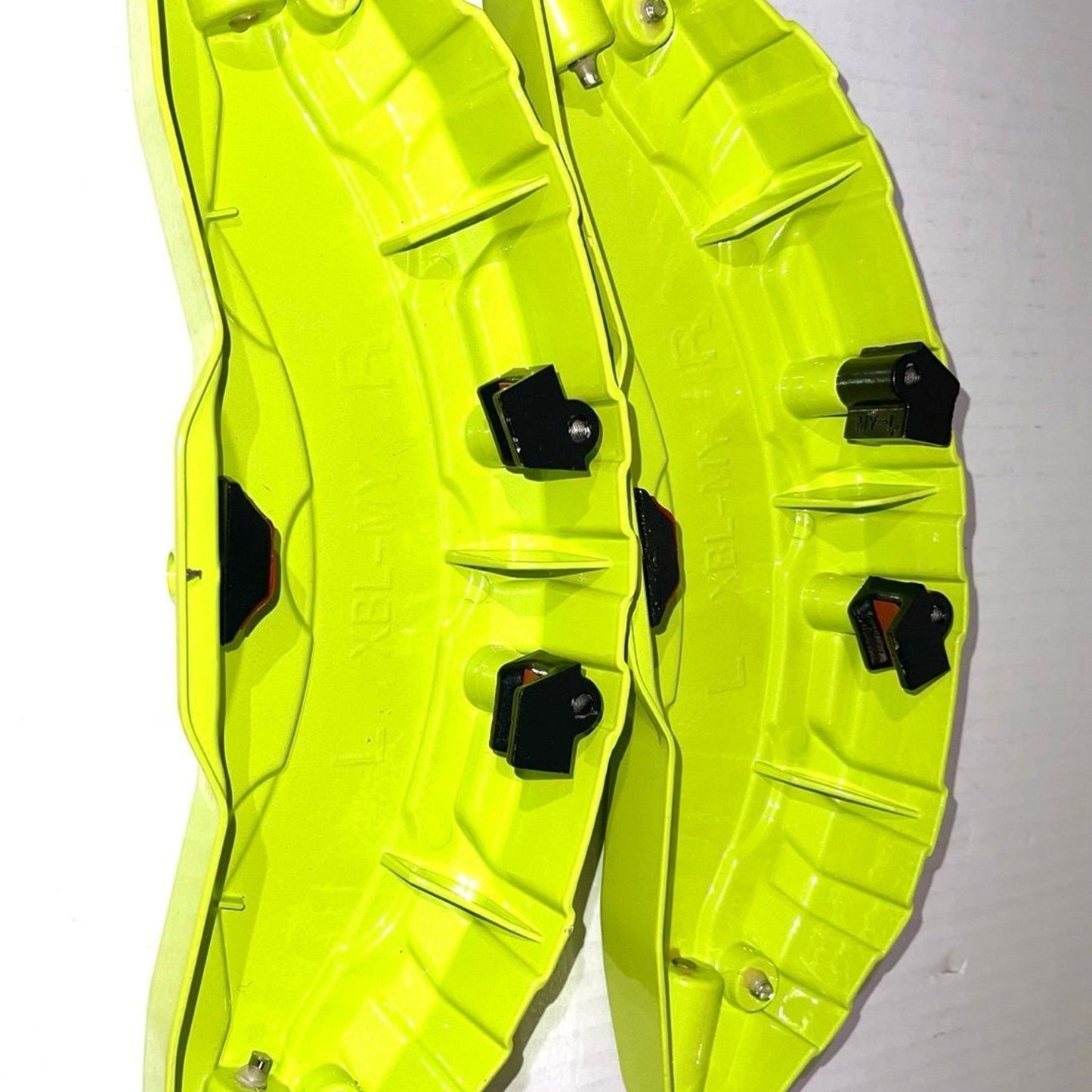 Caliper Covers 4 TESLA Model Y GREEN Accessories, 2020-2023 18 19” Wheel Hub Front and Rear Brake Caliper Cover