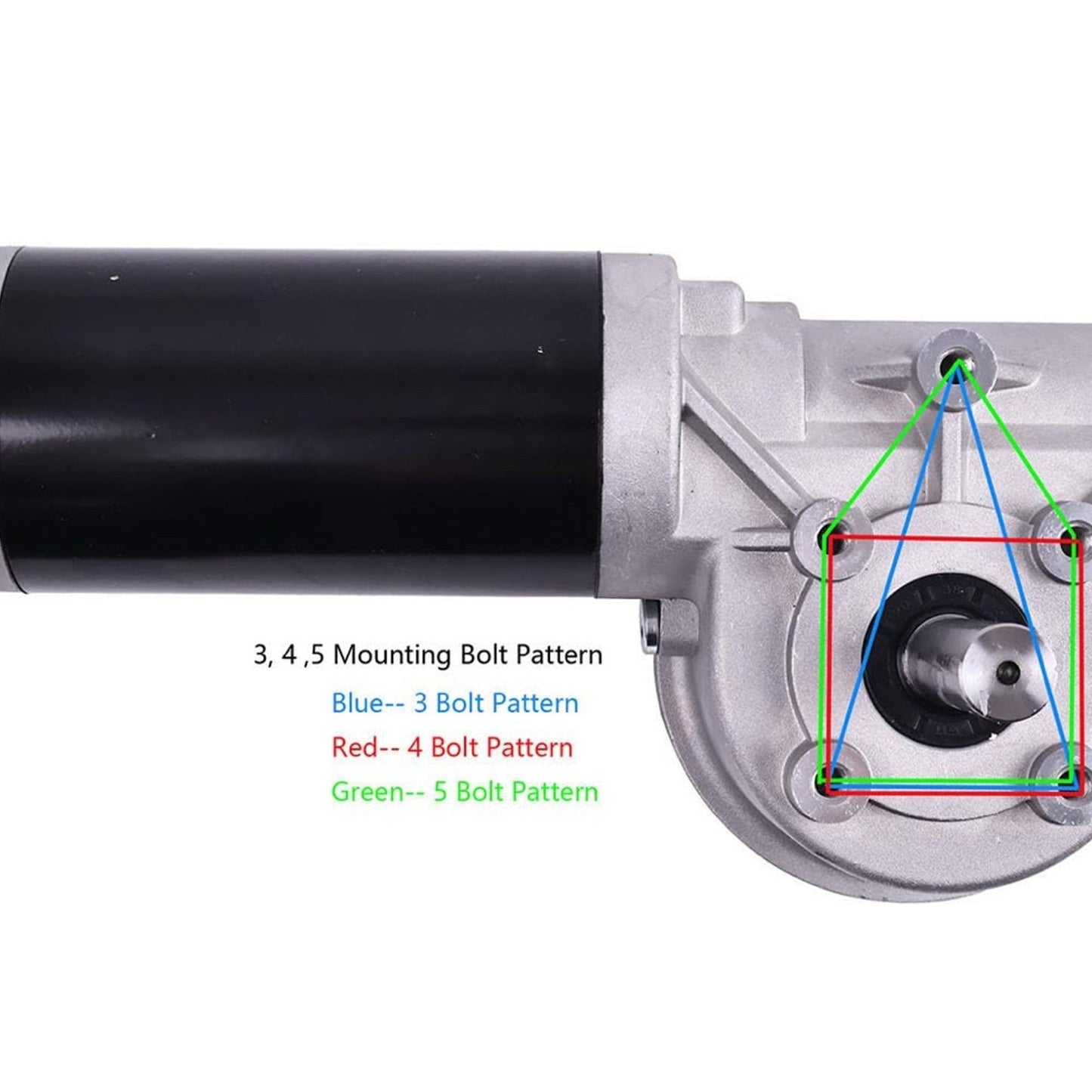 Tarp Motor Dump Truck Tarp Systems Chrome Cover 900W 90:1 12VDC / 43 AMPS / 50 R