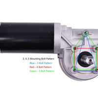 Tarp Motor Dump Truck Tarp Systems Chrome Cover 900W 90:1 12VDC / 43 AMPS / 50 R