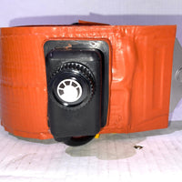 BriskHeat Drum Pail Heater Silicone Heating Blanket Controller SRL12241PADJB, 50-425F, 12x24 Size, 120 Volt, 720 Watt