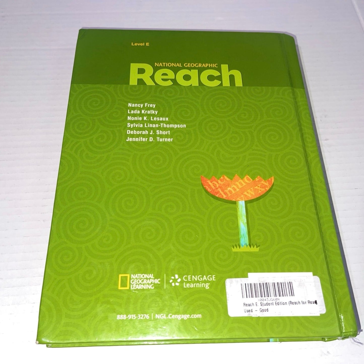 Reach E: Student Edition (Reach for Reading, Grade 4) 2nd Edition ISBN-13: 978-1305493520, ISBN-10: 1305493524