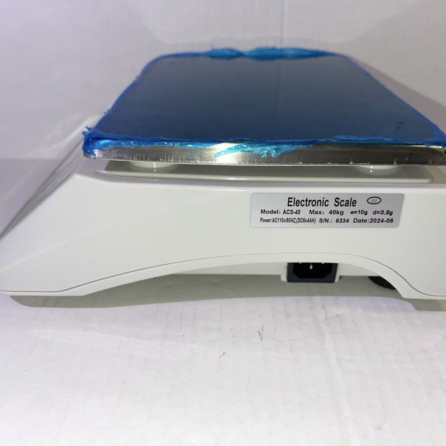 Counting Scale Digital Inventory Scale lb/g/kg Switchable Industrial  40kg X 0.5