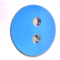 2009-2012 Ford Mustang Rear Trunk Deck Lid Faux Gas Cap Chrome Emblem OEM NEW