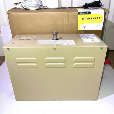 Commercial Self-Draining Steam Generator Shower System CGOLDENWALL 6KW Home Steam Bath Spa Generator 30 min to 12 Hours with Auto Drain 95-131℉ for