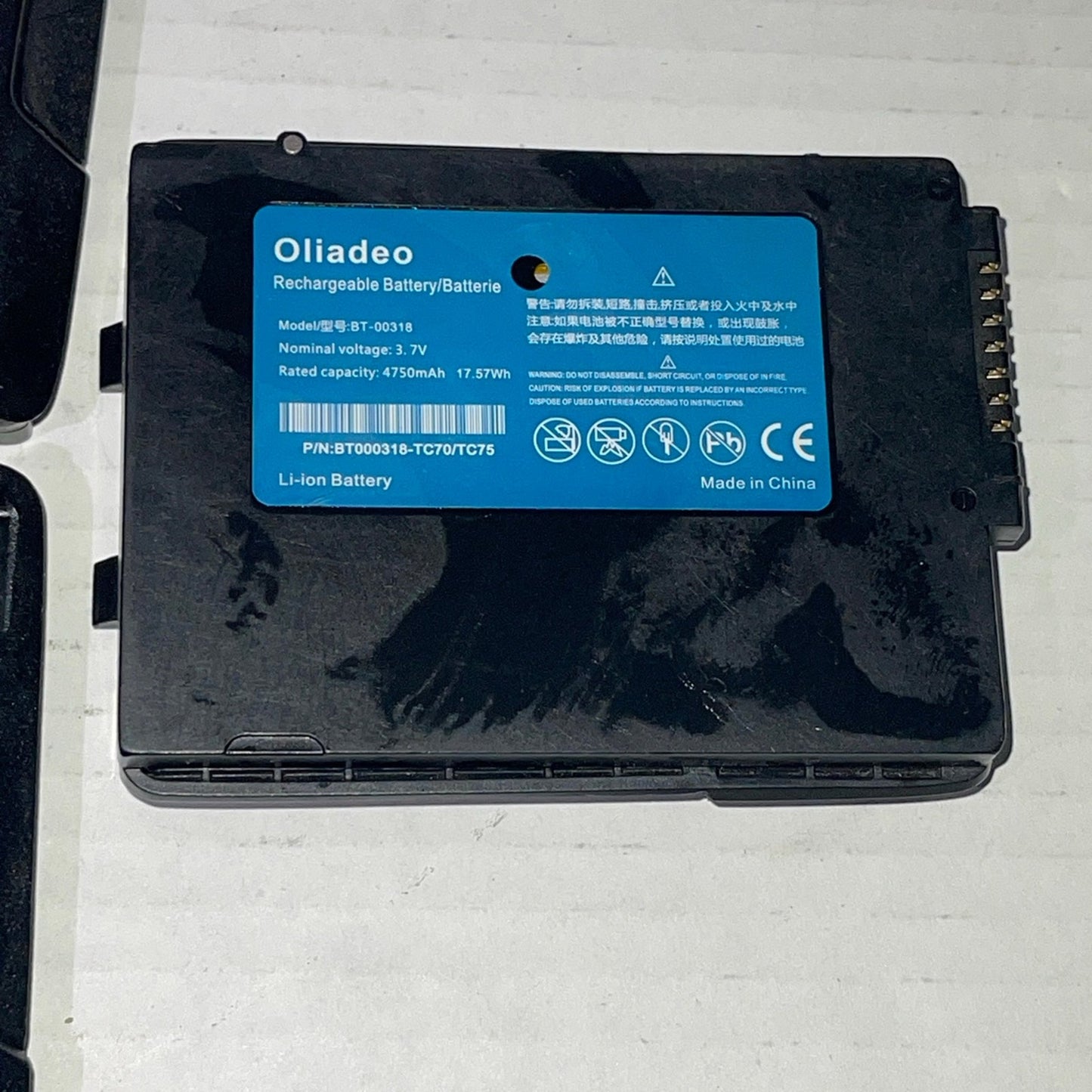 10X Zebra TC77 Battery Zebra Scanner Battery Replacement for Zebra Symbol TC77 TC70 TC72 TC75 TC55 TC70X TC75X TC700H TC700K TC720L BT-000318 Barcode Scanner Batteries BT-000318-01