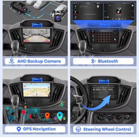 2G+64G] Car Radio for Ford Transit 2013-2019, Android 13 Touch Screen Transit Stereo, Carplay/Android Auto/EQ Audio/SWC +AHD Backup Camera