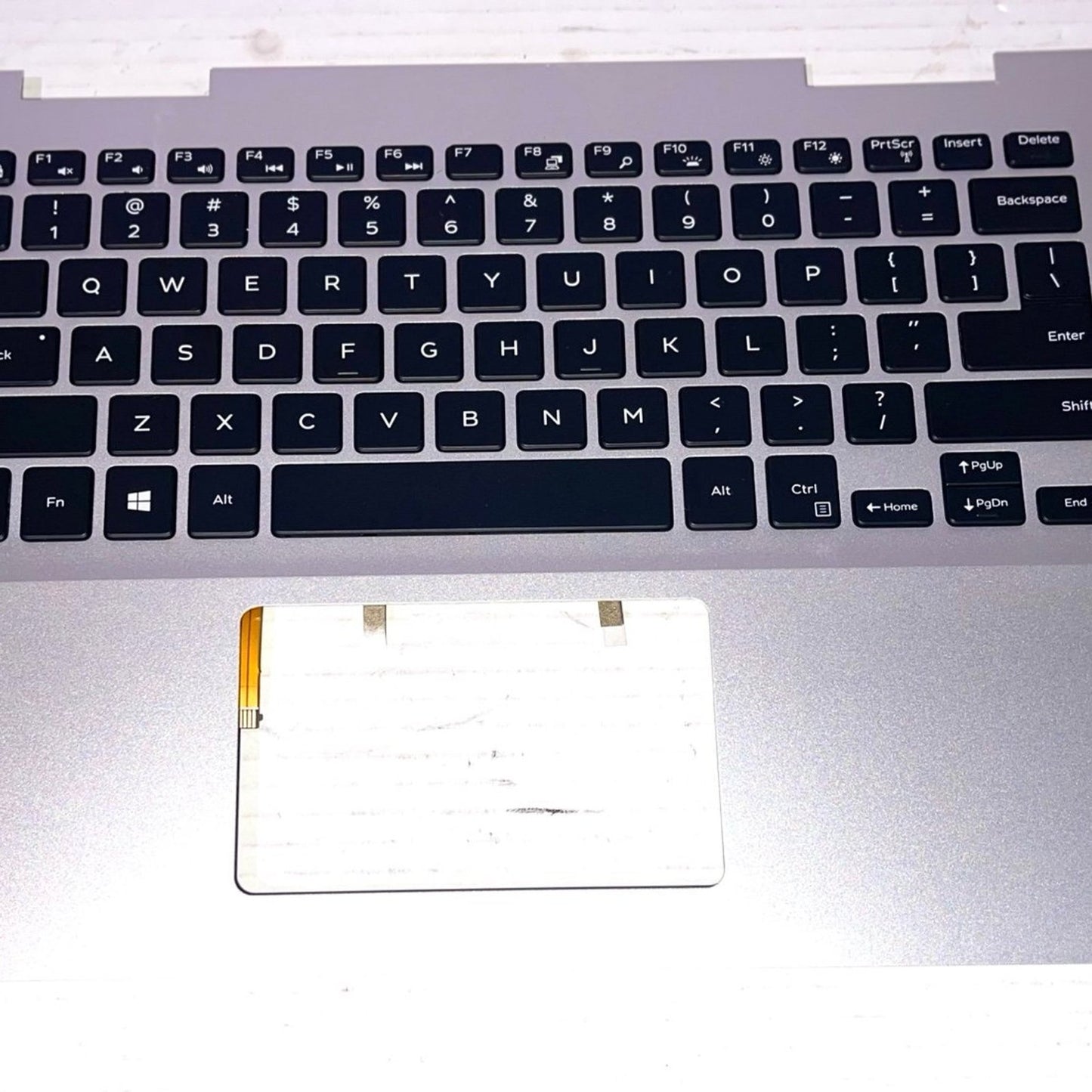 Laptop Upper Case Palmrest Backlit Keyboard Assembly Part for Dell Inspiron