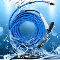 9995861-DIY 2-PIN Blue Swivel Cable 60FT/18M for Dolphin Pool Cleaners Nautilus